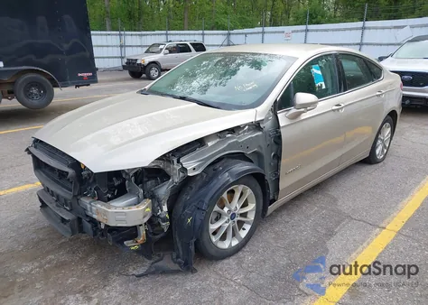 2019 Ford Fusion Hybrid Sel from USA, damaged, VIN 3FA6P0MUXKR102904